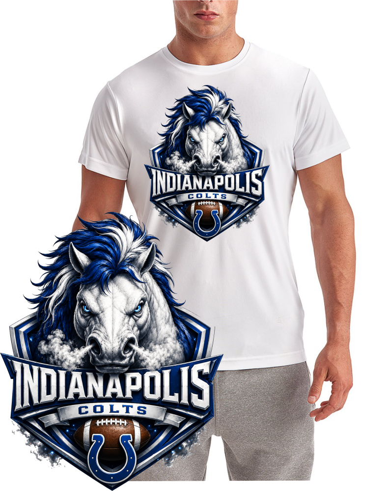Indianapolis Colts Shield Logo Short Sleeve T-Shirt