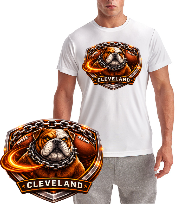 Cleveland Dog Short Sleeve T-Shirt