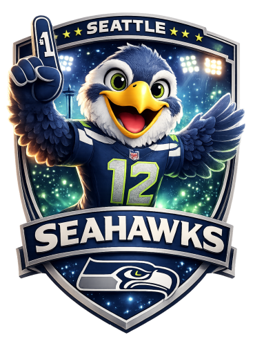 Seattle 12th Seahawk Short Sleeve T-Shirt