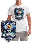 Seattle 12th Seahawk Short Sleeve T-Shirt