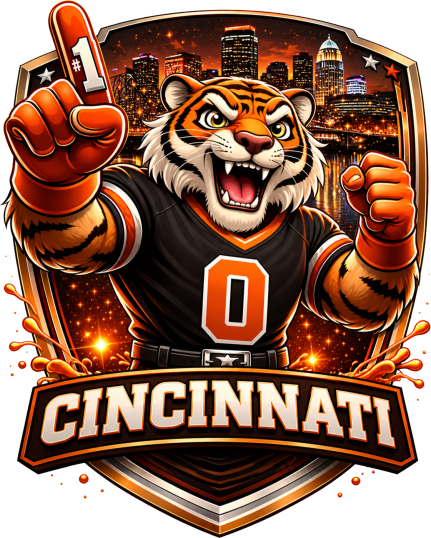 Cincinnati Shield Logo Short Sleeve T-Shirt
