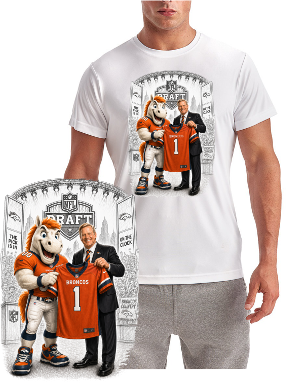 Denver Draft Day Football Short Sleeve T-Shirt