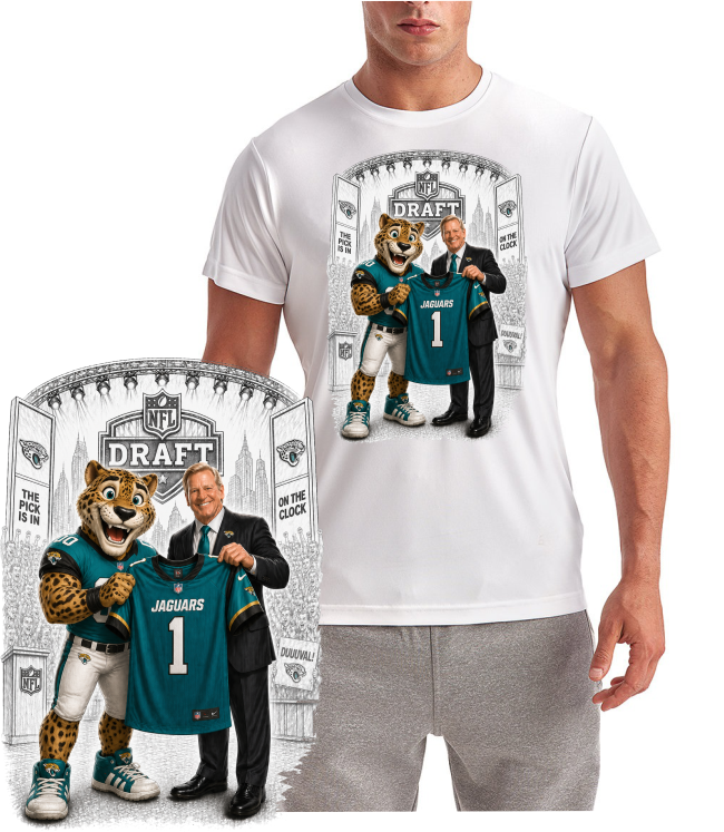 Jacksonville Jaguars Draft Day Short Sleeve T-Shirt