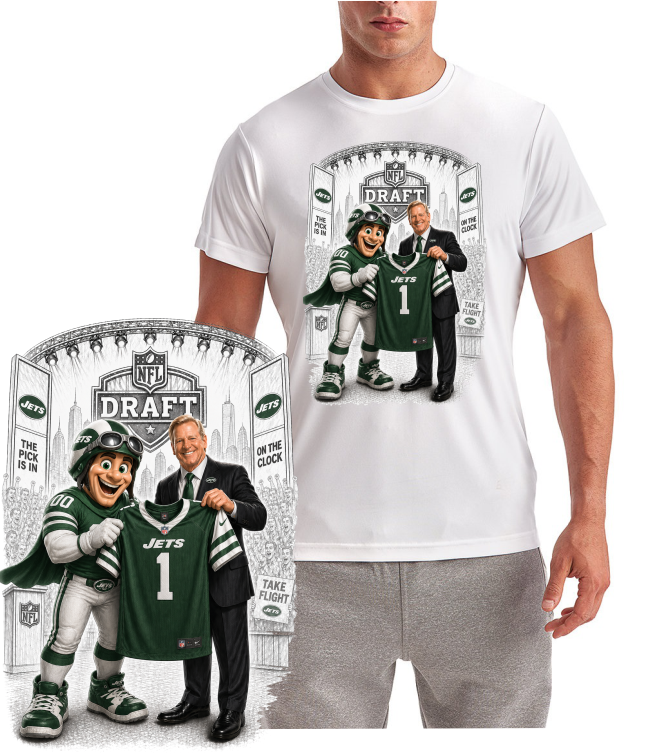 New York Jets Draft Day Short Sleeve T-Shirt