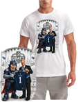 Titans Football Mascot Draft Day Short Sleeve T-Shirt