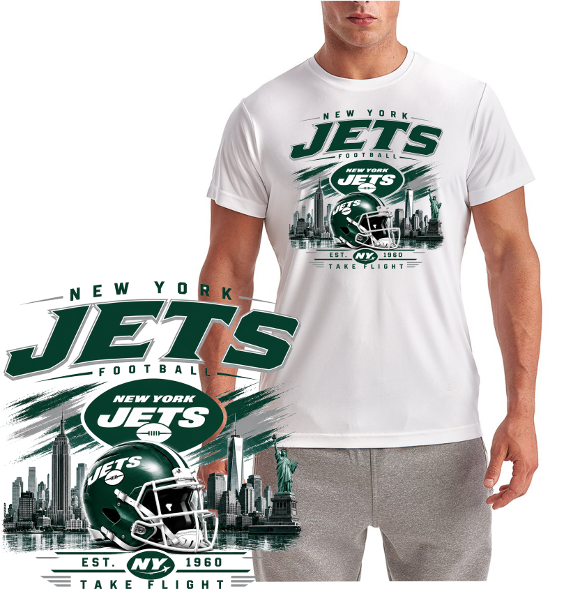 New York Jets Fly Short Sleeve T-Shirt