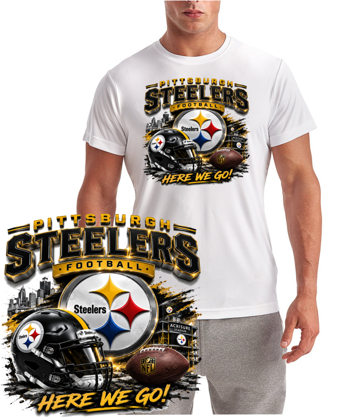 Pittsburgh Steelers Football Short Sleeve T-Shirt