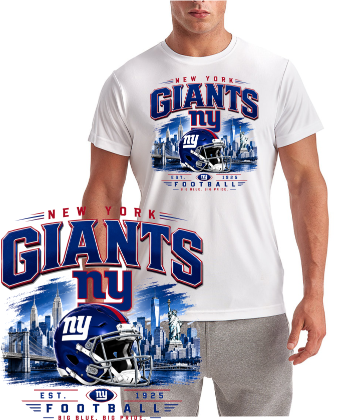 NY Giants City Short Sleeve T-Shirt