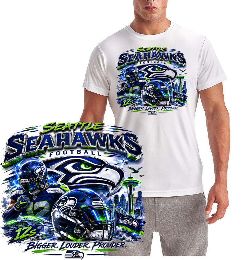 Seattle Seahawk Football Short Sleeve T-Shirt