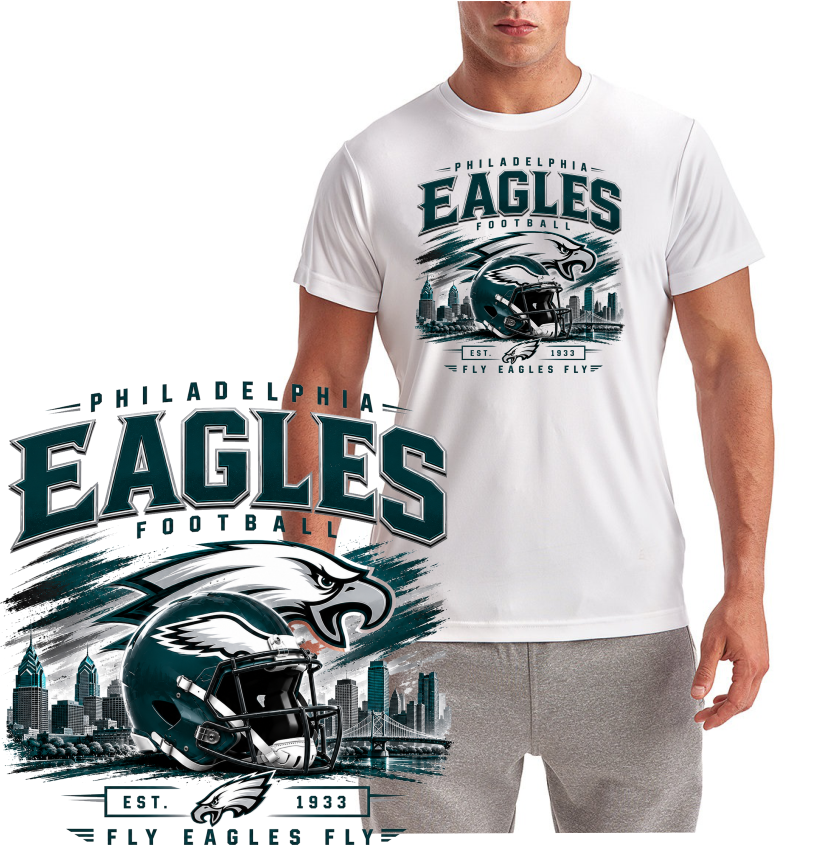 Philadelphia Eagles Fly Short Sleeve T-Shirt