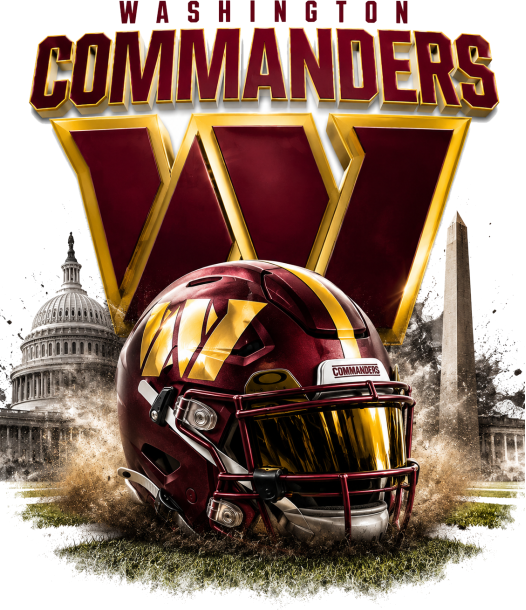 Downtown Washington Commander Short Sleeve T-Shirt