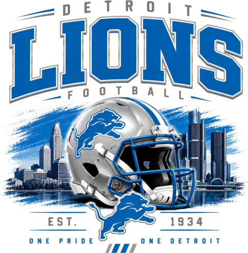 Detroit Lions Classic Short Sleeve T-Shirt