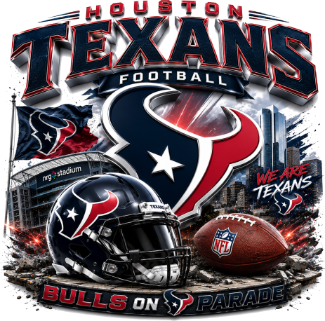 Texas Texan Football Short Sleeve T-Shirt