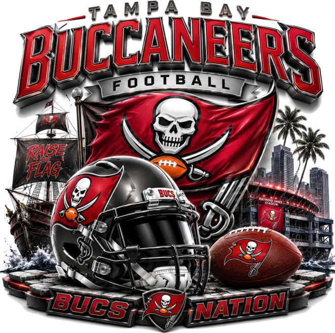 Tampa Bay Buccaneers Football Short Sleeve T-Shirt
