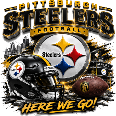 Pittsburgh Steelers Football Short Sleeve T-Shirt