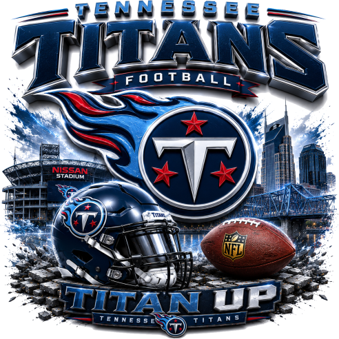 Tennessee Titan Football Short Sleeve T-Shirt