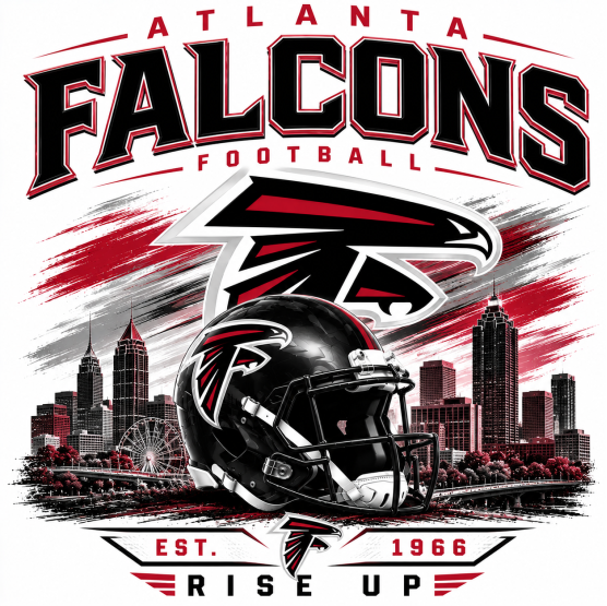 Atlanta Falcons Rise Up Short Sleeve T-Shirt