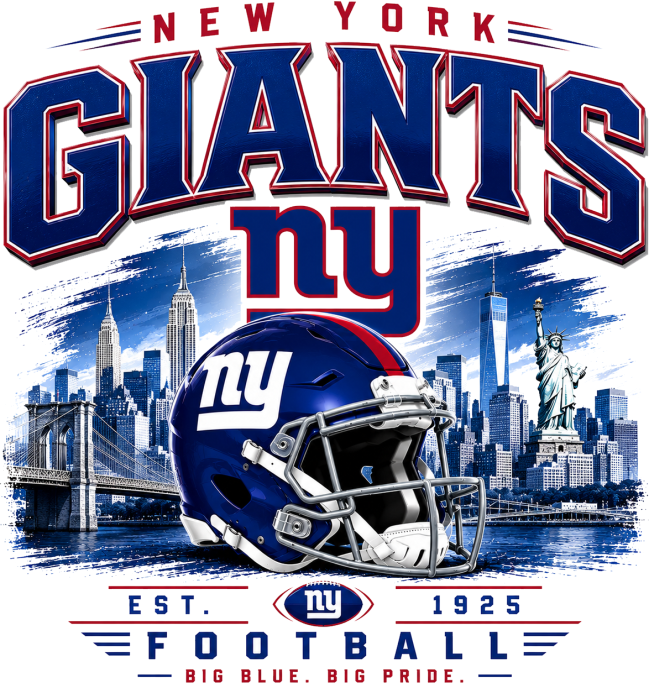 NY Giants City Short Sleeve T-Shirt