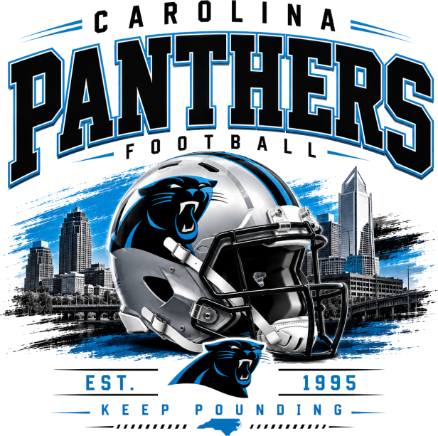 Carolina Panther Football Short Sleeve T-Shirt