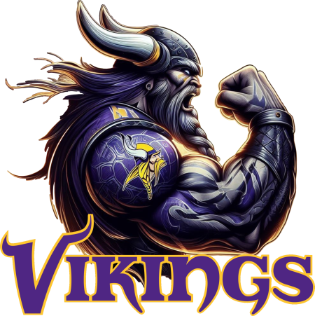 Strong Minnesota Viking Short Sleeve T-Shirt
